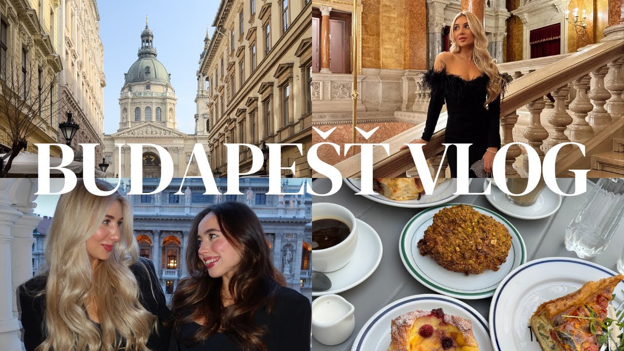vlog 🤍 výlet do Budapešti, spend free time with me