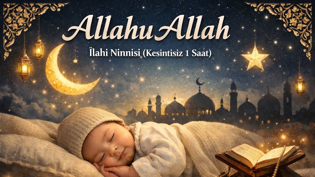 Allahu Allah - İlahi Ninnisi ( Uyku İçin 1 Saat Ninni)