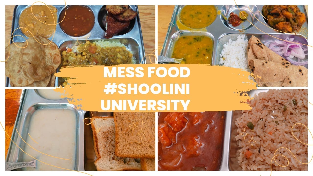 MESS FOOD || SHOOLINI UNIVERSITY || HONEST REVIEW