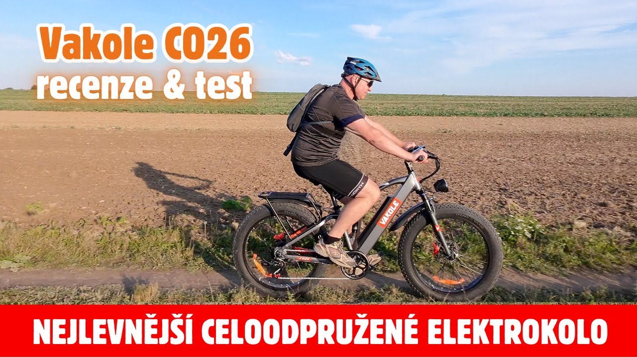 ❗️RECENZE celoodpruženého elektrokola 🚴‍♂️ Vakole CO26 s cenovkou 30 000 Kč