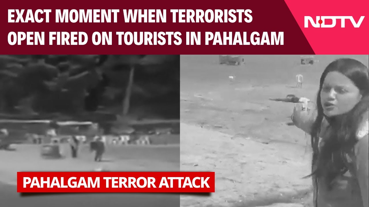 Pahalgam Attack Video | Video Captures Horror, Mayhem As Terrorists Targeted Tourists