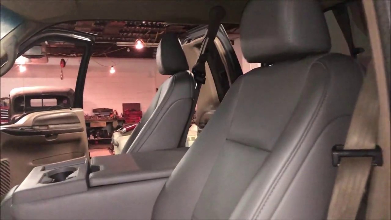 Как установить сиденья Superduty 2019 года в F-350/F-250 1999–2007 годов выпуска