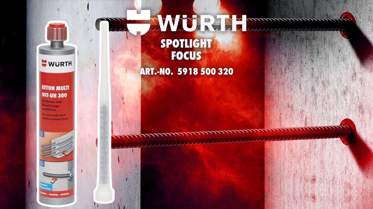 High-Performance Concrete Mortar | WIT-UH 300