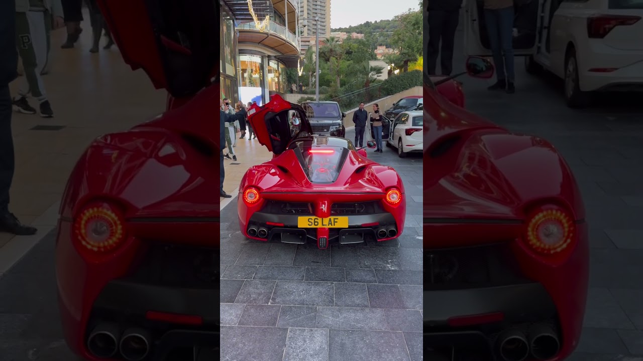 LAF OPEN #automobile #carshow #luxury #monaco #rich #money #laferrari #ferrari
