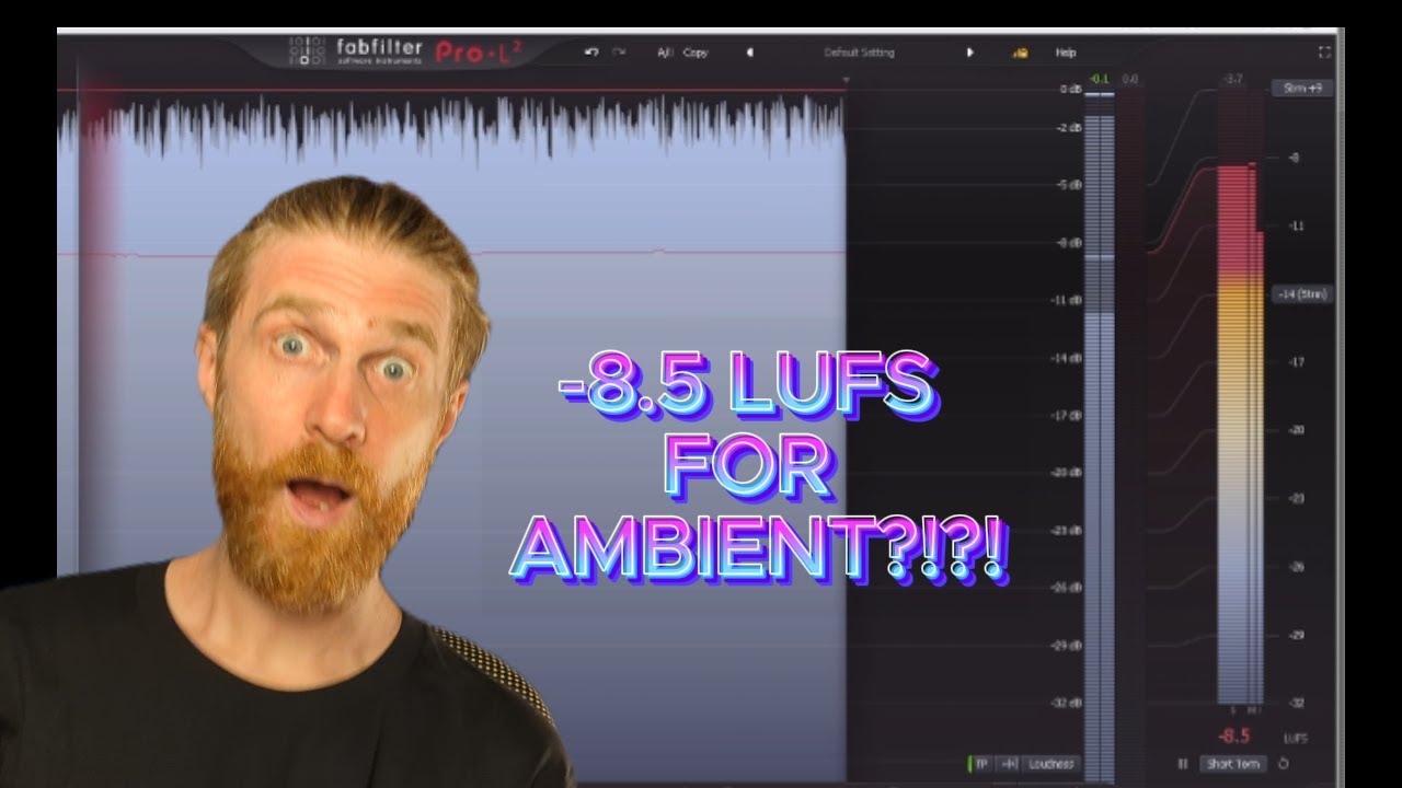 How loud should you master ambient music?