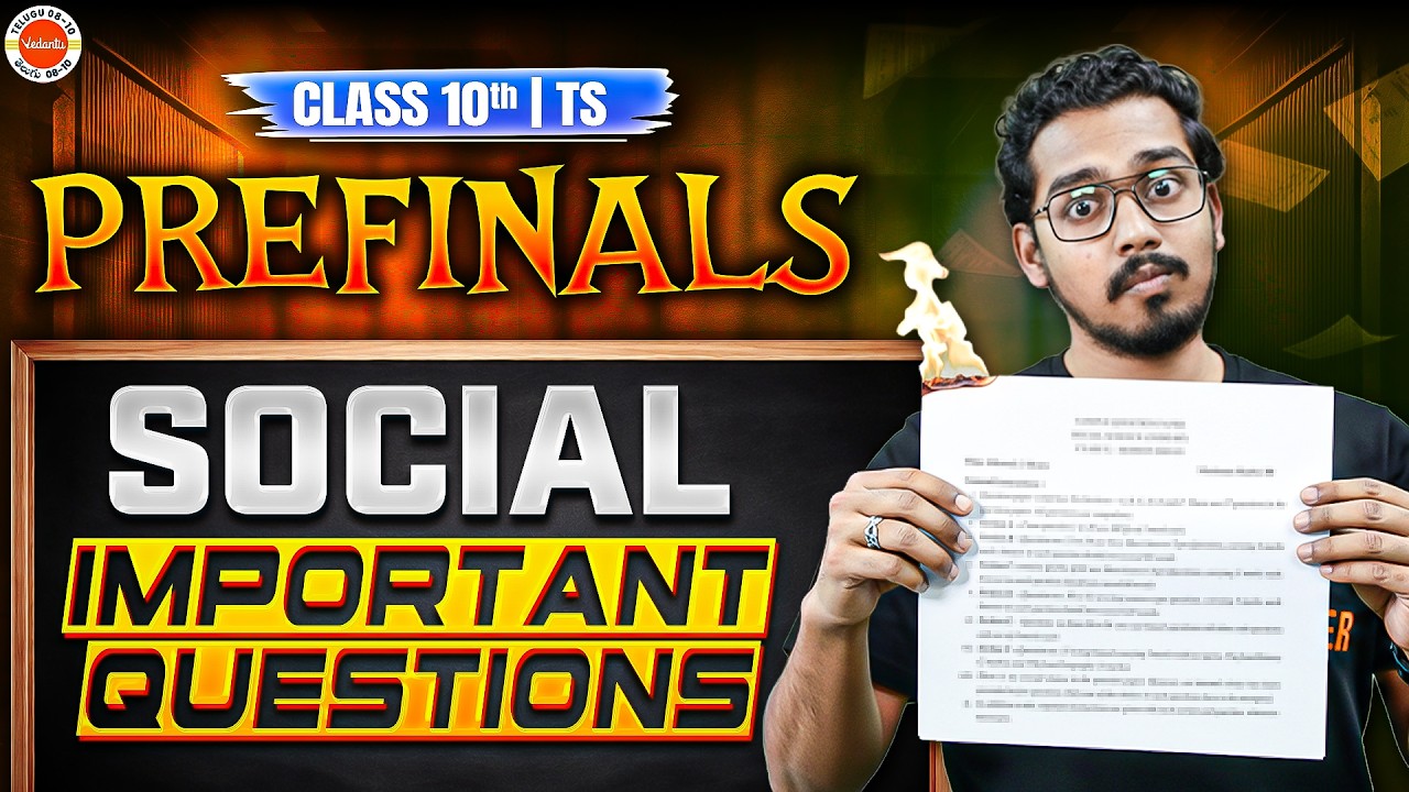 Social Prefinal: 100/100 Guaranteed! 🎯 Most Important Questions | Rupesh Sir