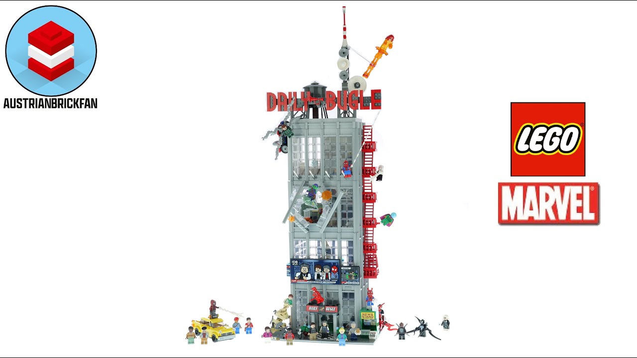 LEGO Marvel 76178 Daily Bugle - Lego Speed Build Review