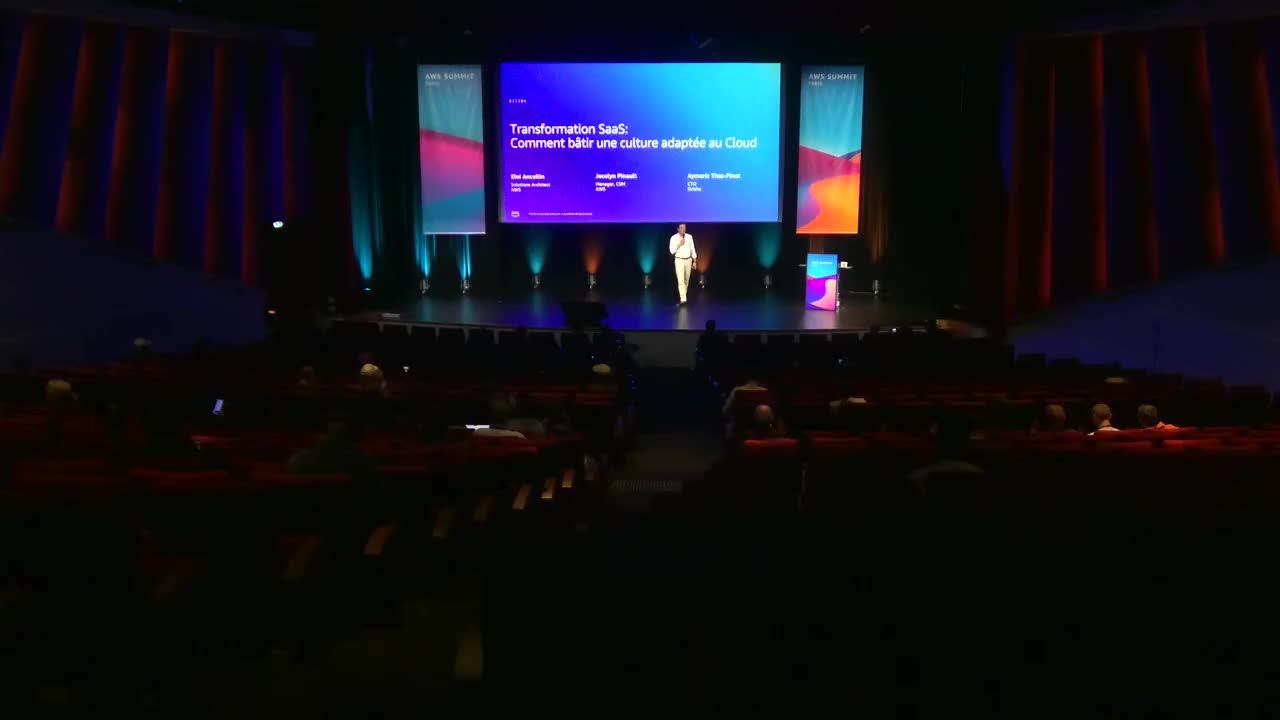 AWS Summit Paris 2025 - Transformation SaaS: Comment b&acirc;tir une culture adapt&eacute;e au Cloud