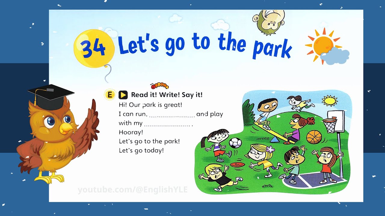 Fun for Starters 4th Edition | Let's Go To The Park | 34E - Page 73