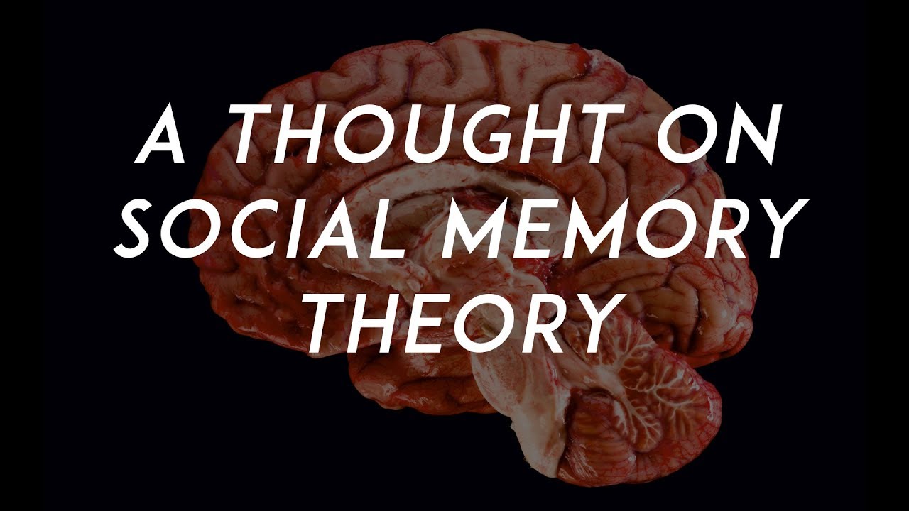 A Thought On Social Memory Theory