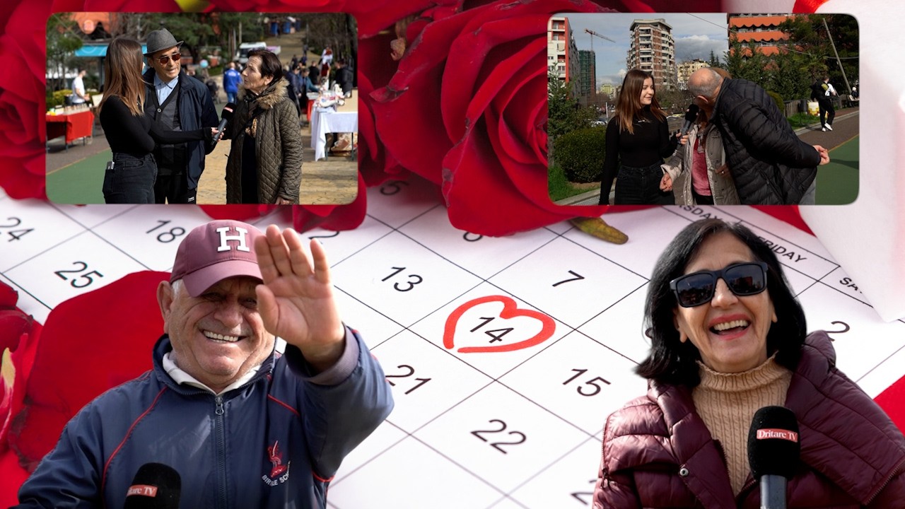 Puthje dhe deklarata dashurie! ❤️ K&euml;shtu festohet Sh&euml;n Valentini n&euml; Tiran&euml;!