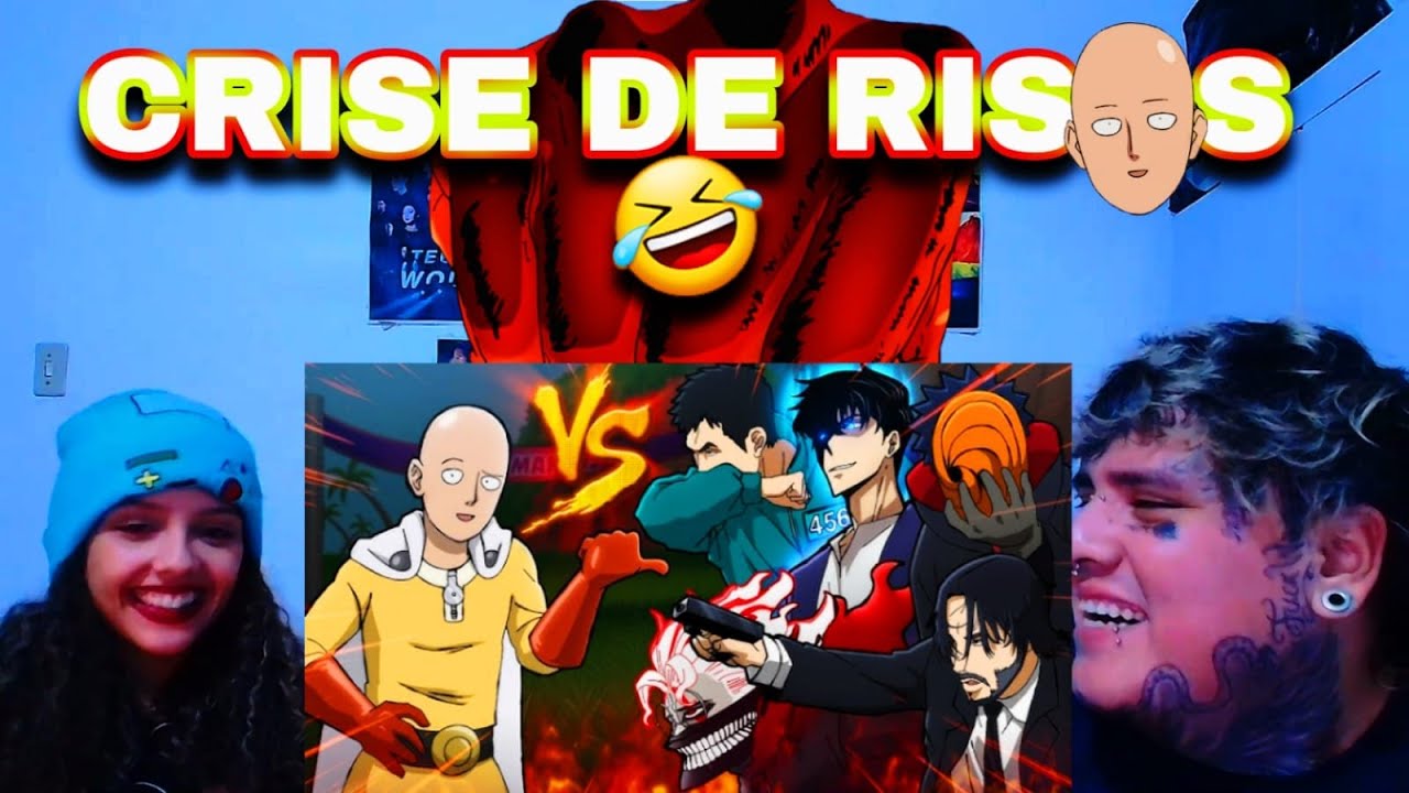 CASAL REAGINDO SAITAMA VS TODO MUNDO 3 (QUEM É MAIS FORTE?)
