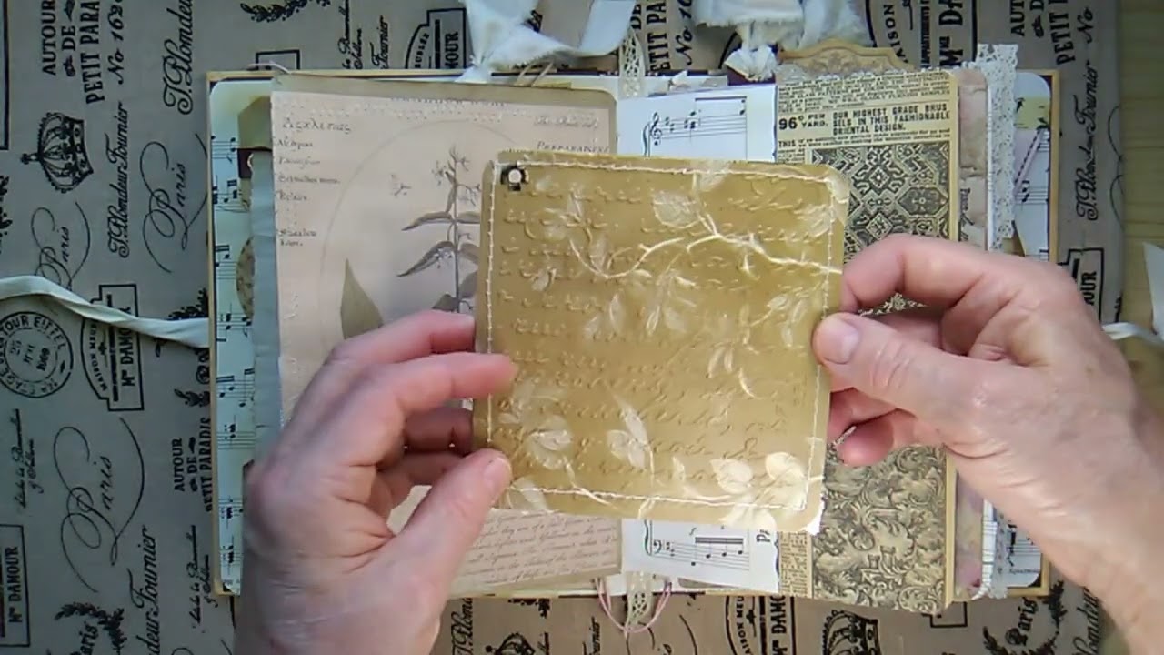 SWEET PEA PAPERS  flip through of my latest journal