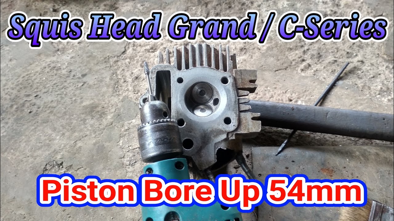 Bore up Astrea Grand piston 54mm Bikin Squis Head