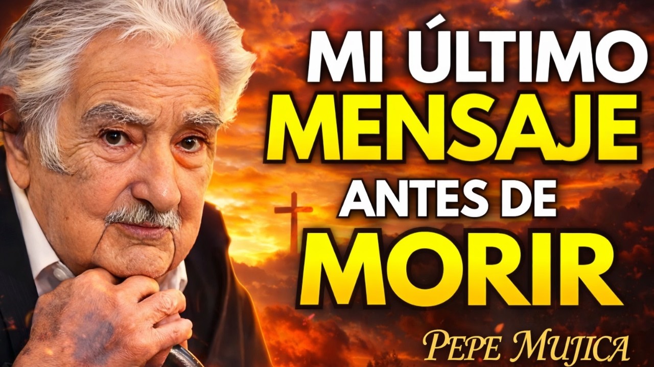 💗 CUANDO me VAYA, QUIERO que RECUERDEN ESTO: Las ÚLTIMAS REFLEXIONES MOTIVACIONALES de PEPE MUJICA