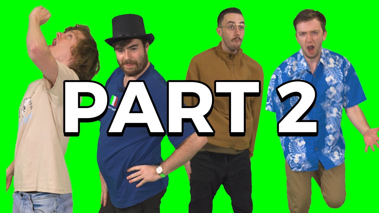 What did you do with our greenscreen footage...