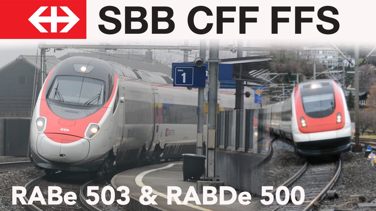 Swiss Trains: RABe 503 & RABDe 500