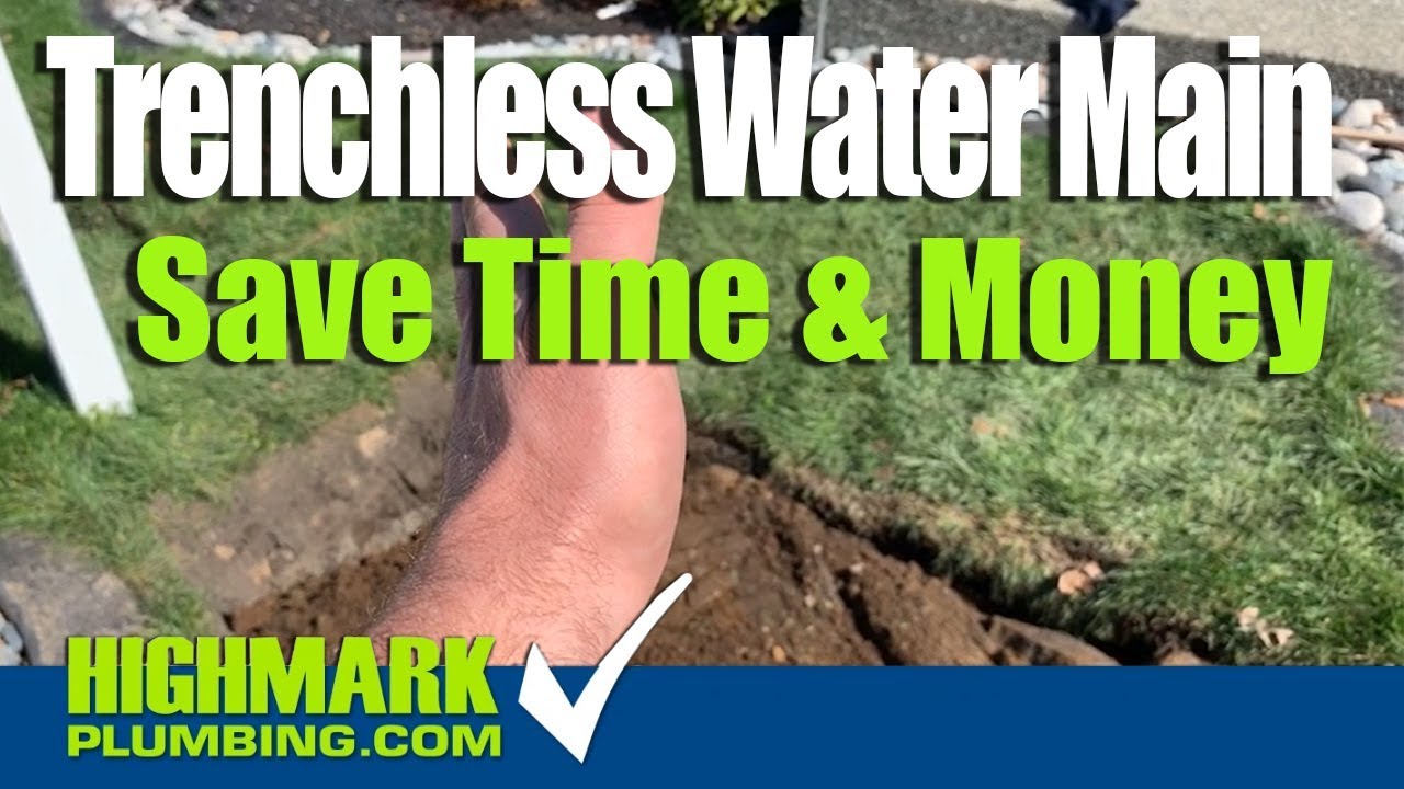 Trenchless Water Main Repair-Replacement Surrey - Vancouver BC | High Mark Plumbing