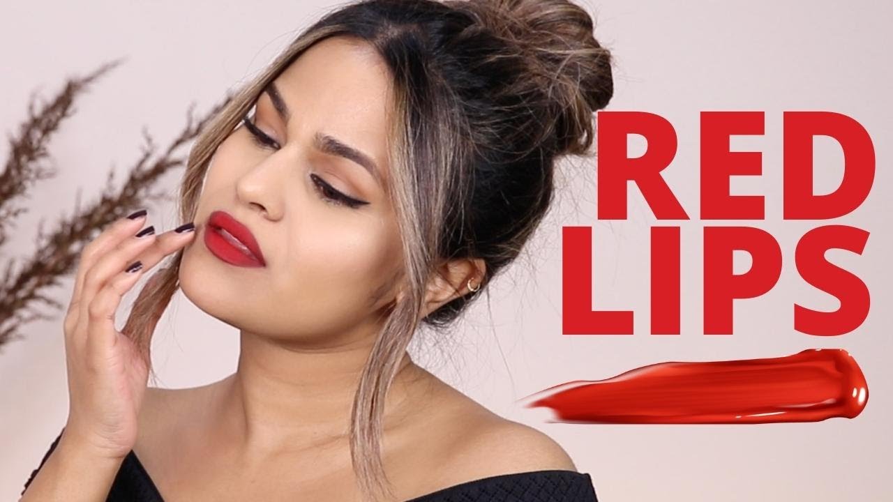 RED LIP 3 WAYS | RUBY WOO + 3 LINERS