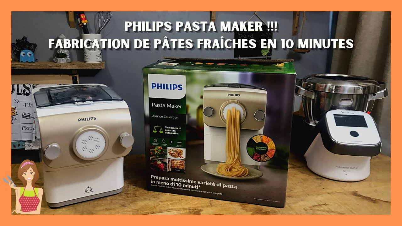 R&eacute;aliser des p&acirc;tes fra&icirc;ches maison en 10 minutes avec PASTA MAKER de Philips (Par Sand Cook&Look)