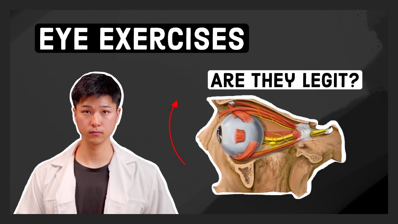 EYE EXERCISES to improve your eyesight (is this legit?) | Optometrist Explains