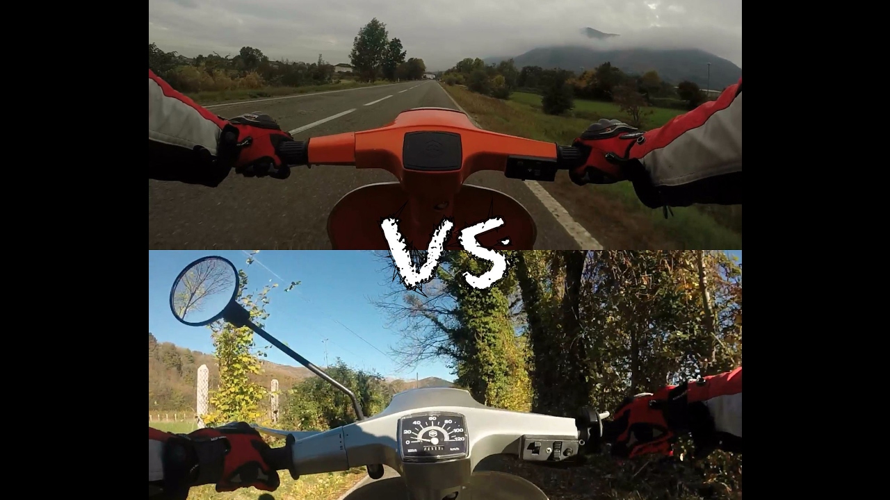 Test su strada Polini 130 p&p vs Polini 130 Racing