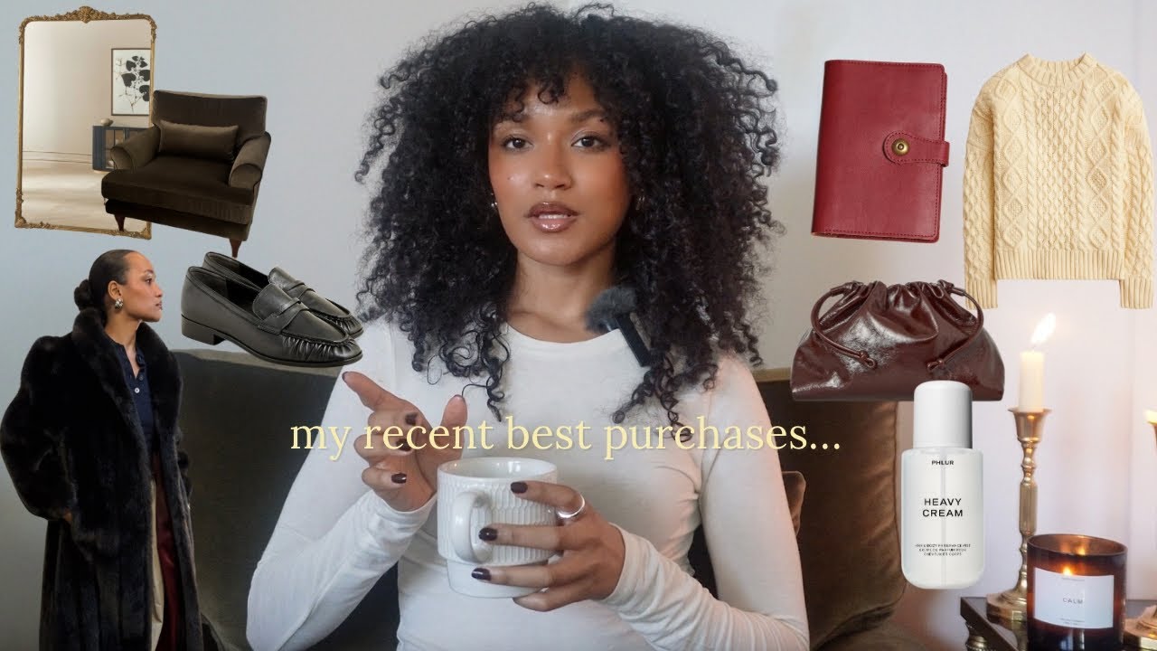 25 best recent purchases: timeless fashion pieces, new home decor, fav everyday items