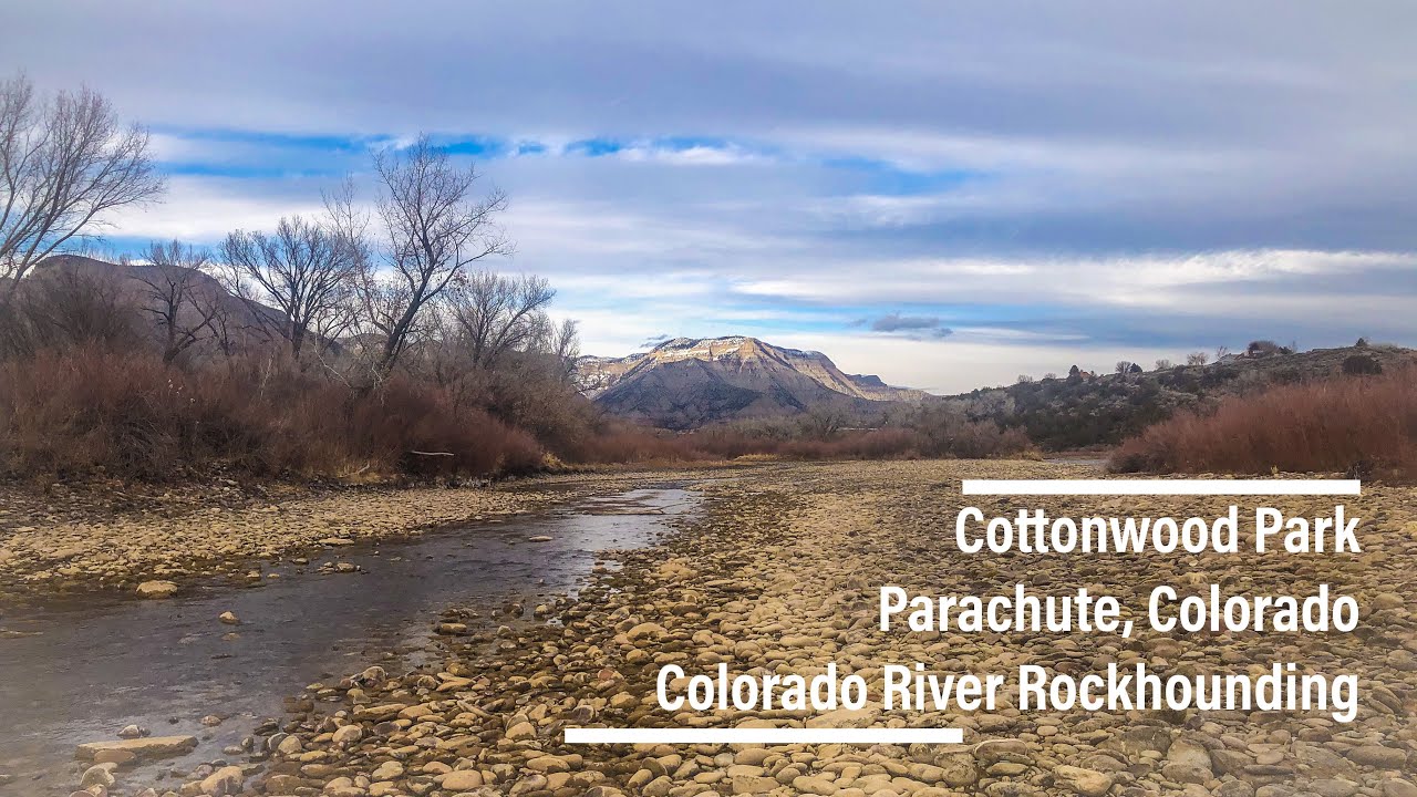 Parachute Colorado River Rock Hounding