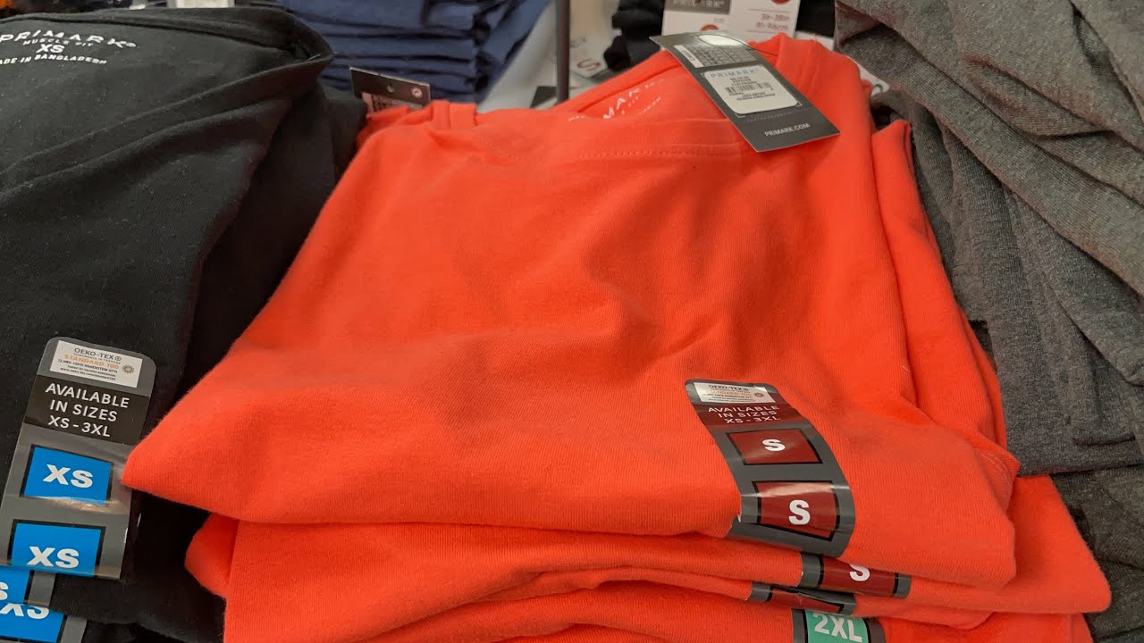 Primark Men's New Collection of T-Shirts - June / 2021