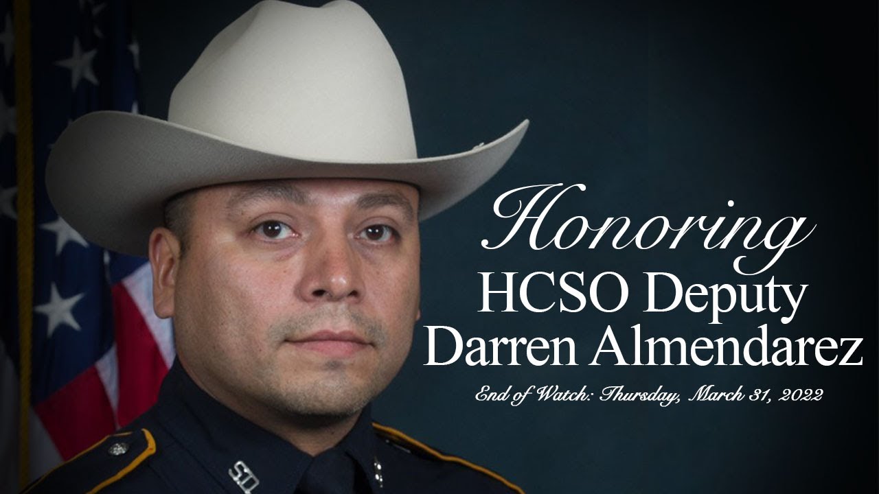Funeral services for Dep. Darren Almendarez