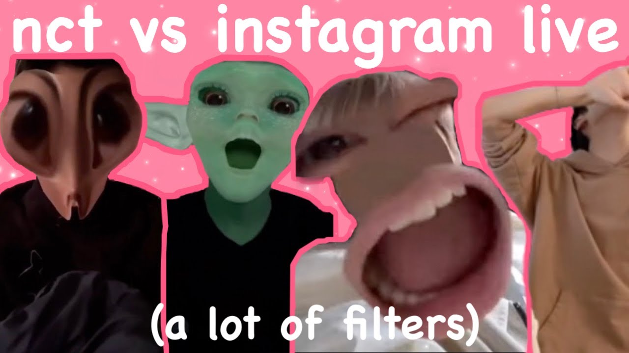 who told nct about instagram live...