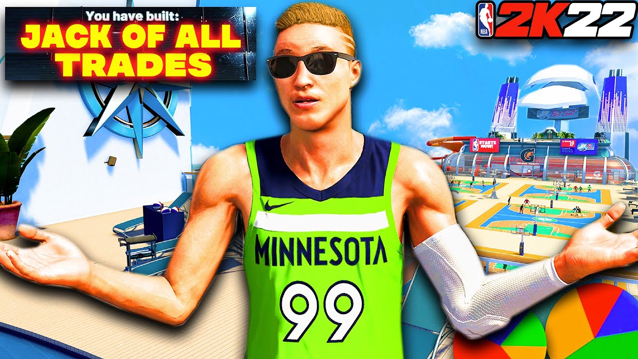 THE FIRST EVER "JACK OF ALL TRADES" BUILD IN NBA 2K22!! The Rarest Build in NBA 2K History