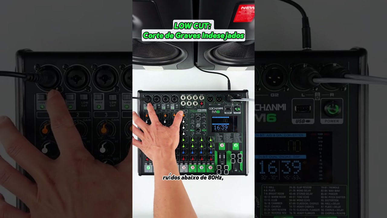 GOCHANMI M6 #03: Tutorial Completo - Entenda Gain, EQ e Efeitos