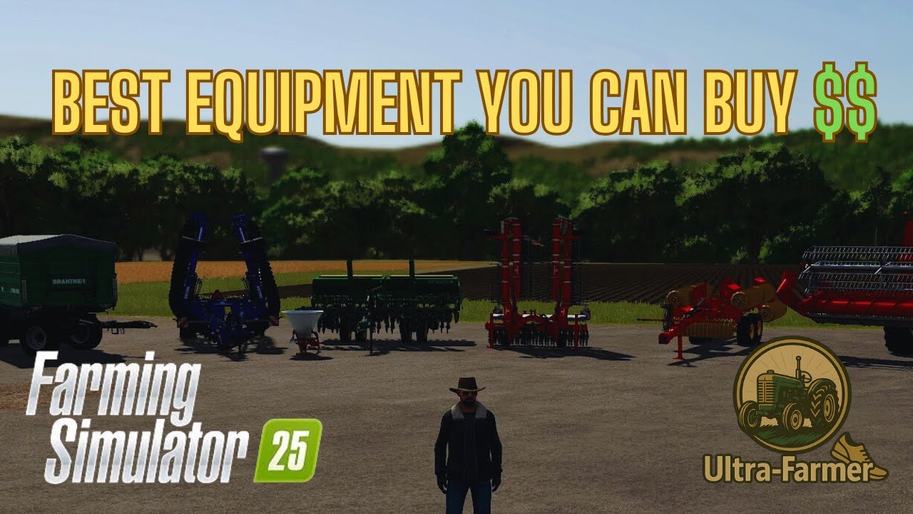 Лучшее оборудование — Farming Simulator 25 — Обучающее видео