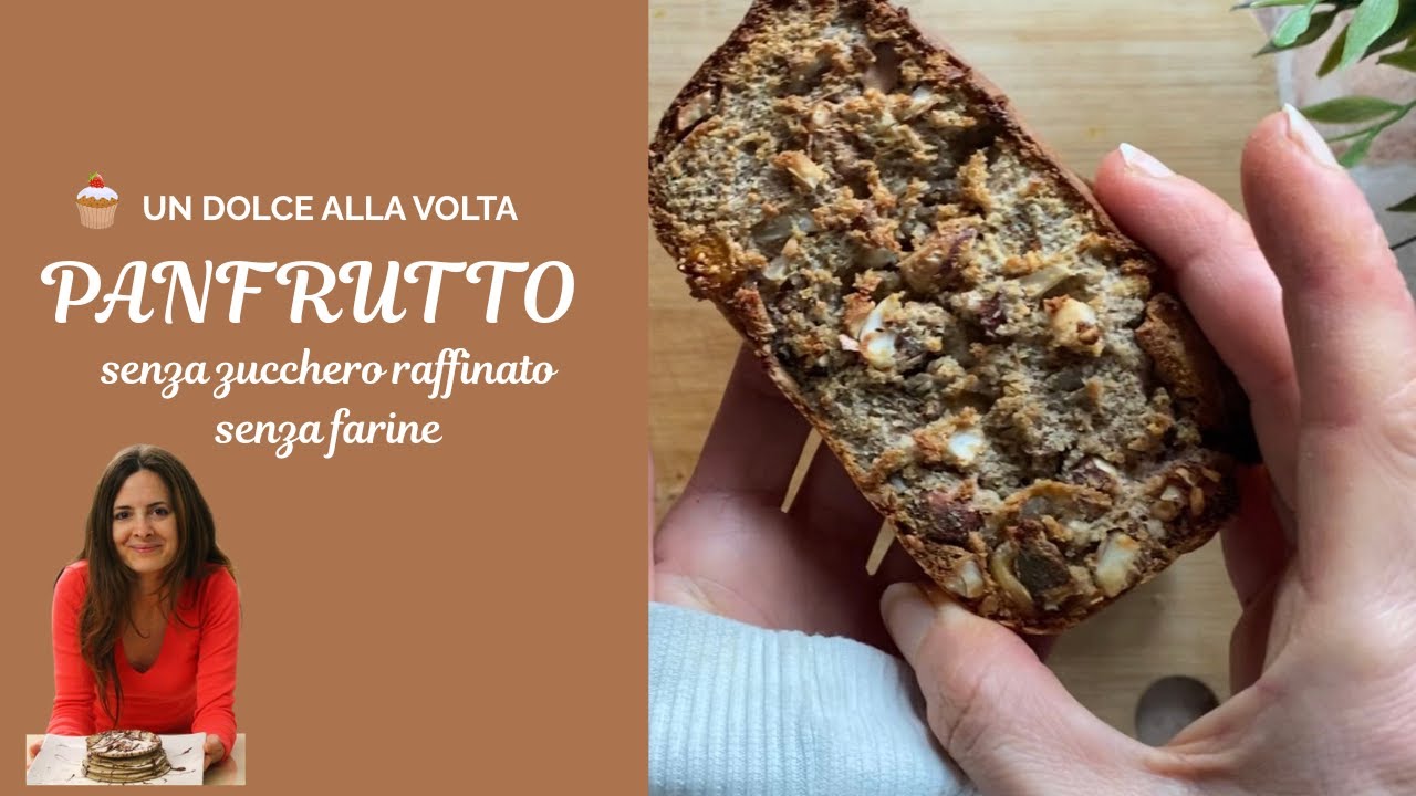 Panfrutto al grano saraceno in chicco/Dolce vegano senza glutine e senza zucchero raffinato