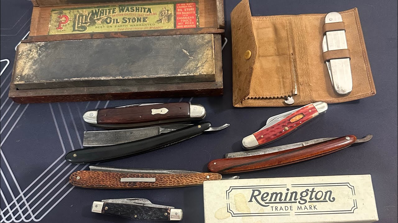 Knife hunting finds! Old German, Case, Remington etc #knifehunting #knifecommunity #knifecollector 