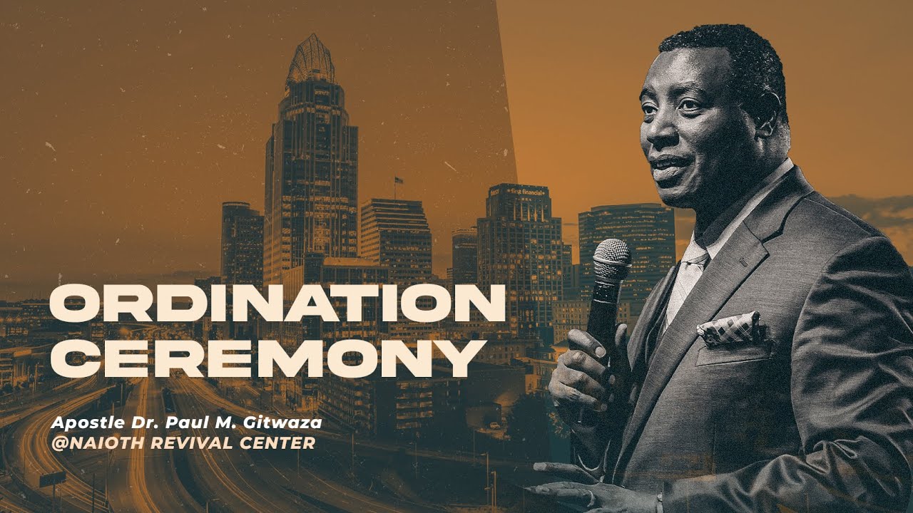 ORDINATION CEREMONY Of Bishop Samuel K | With Apostle Dr. Paul Gitwaza, NRC Colombus Ohio, USA