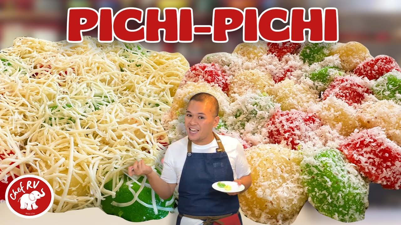 My favorite Kakanin Pasalubong!!! PICHI-PICHI | Chef RV