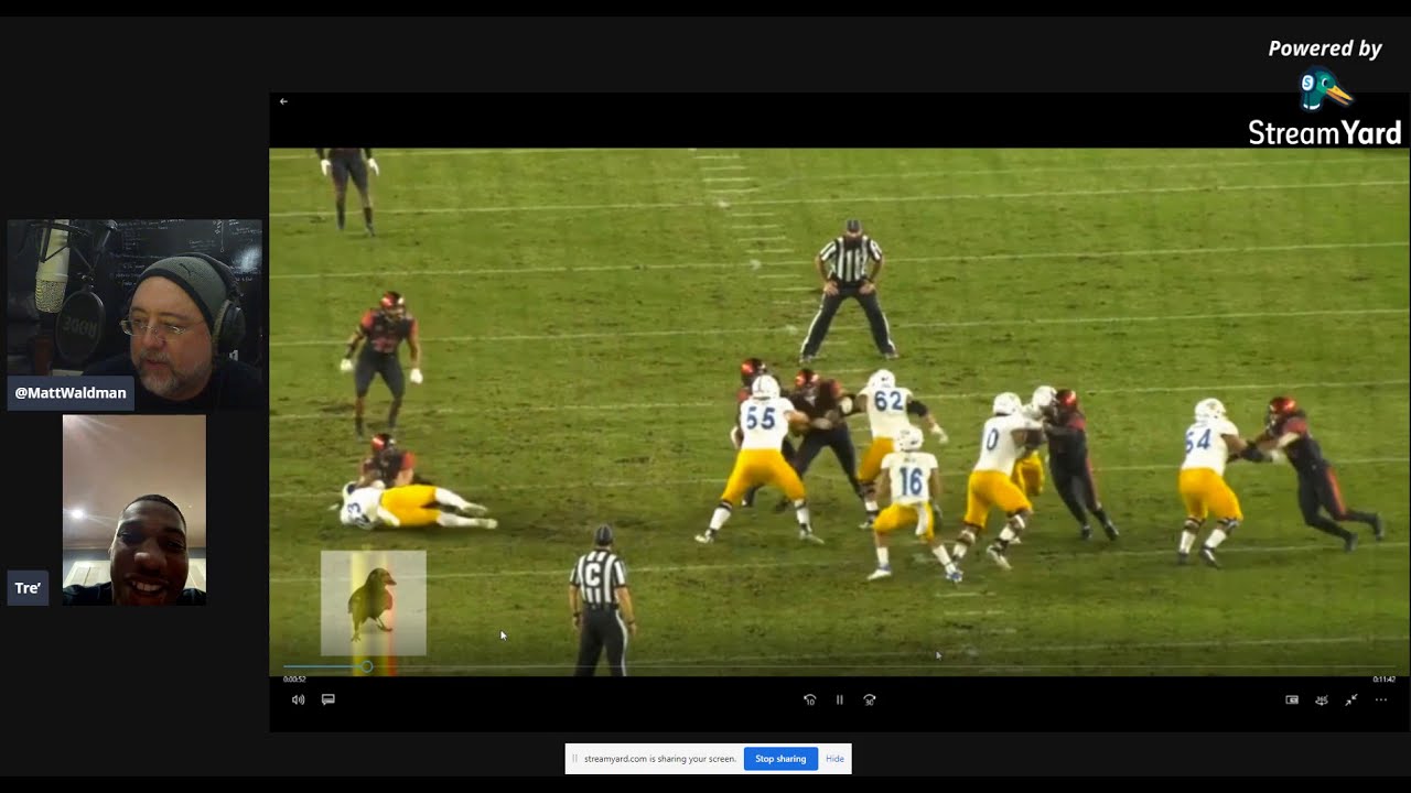 Matt Waldman's RSP Film Room No.208 with Guest, WR Tre Walker San Jose State