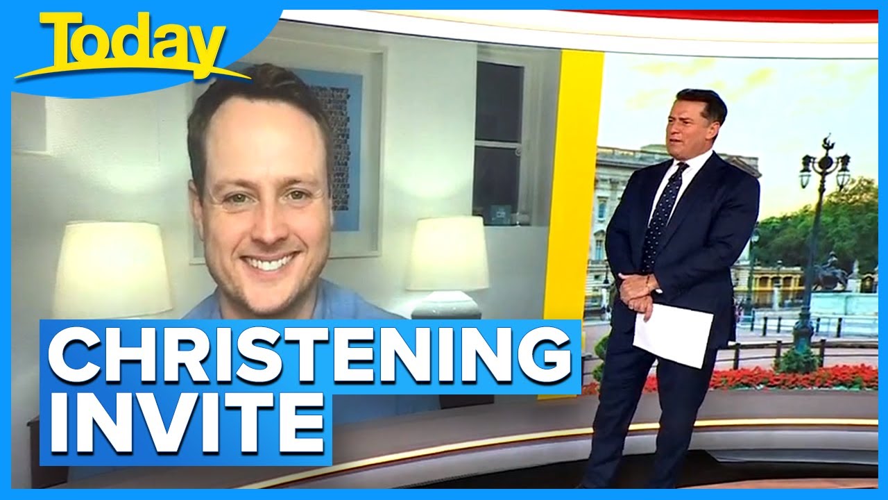 Royal family snub claims over Harry and Meghan's christening invite | Today Show Australia