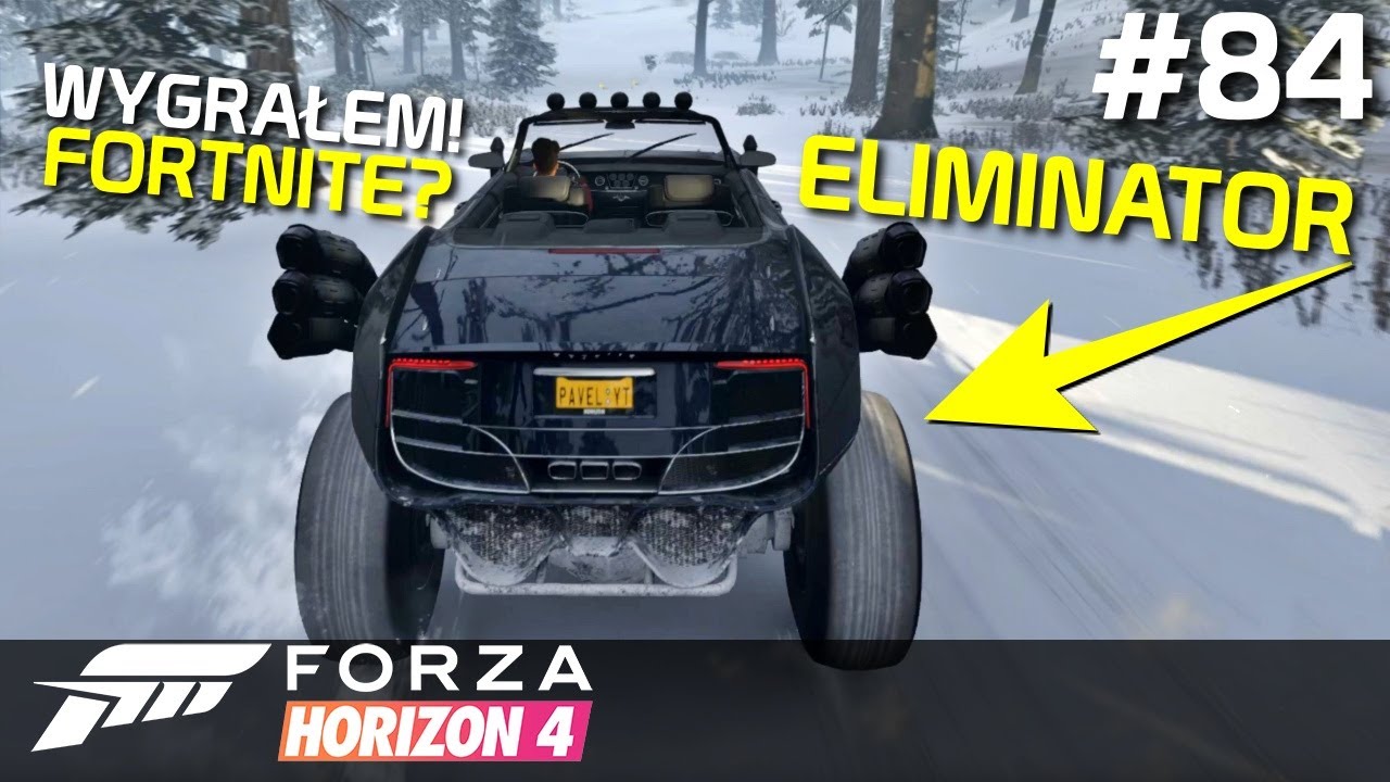 Forza Horizon 4 Gameplay PC/PL [#84] WYGRAŁEM w Trybie FORTNITE - Eliminator