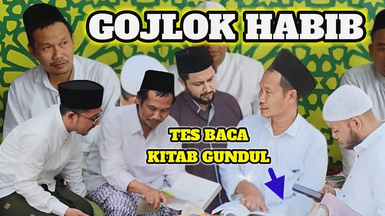 Gus Baha Gojlok Habis Para Habaib dengan Tes Bacaan Kitab Gundul