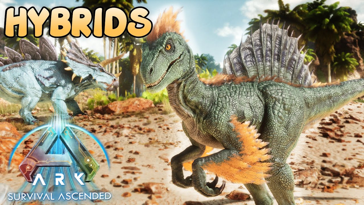 DES DINOS HYBRIDES !! SUR ARK Ascended