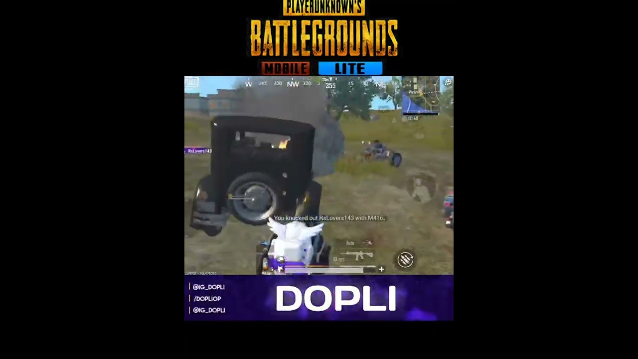 Dopli 1v2 instead fight 👿 dopli best clutch in pubglite 💥 Pubg Mobile lite 💥 -Pubg