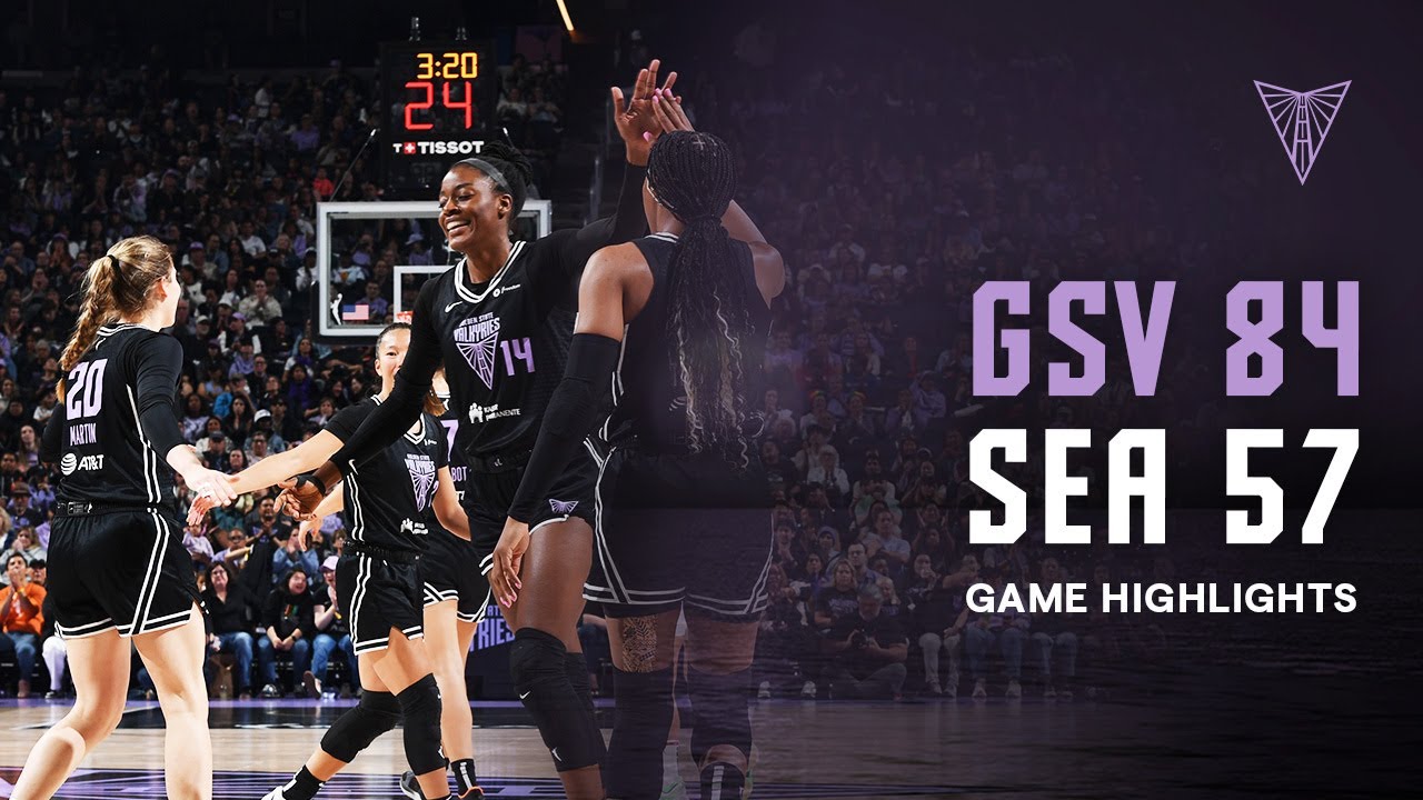 Golden State Valkyries DOMINATE in Ballhalla vs. Seattle Storm