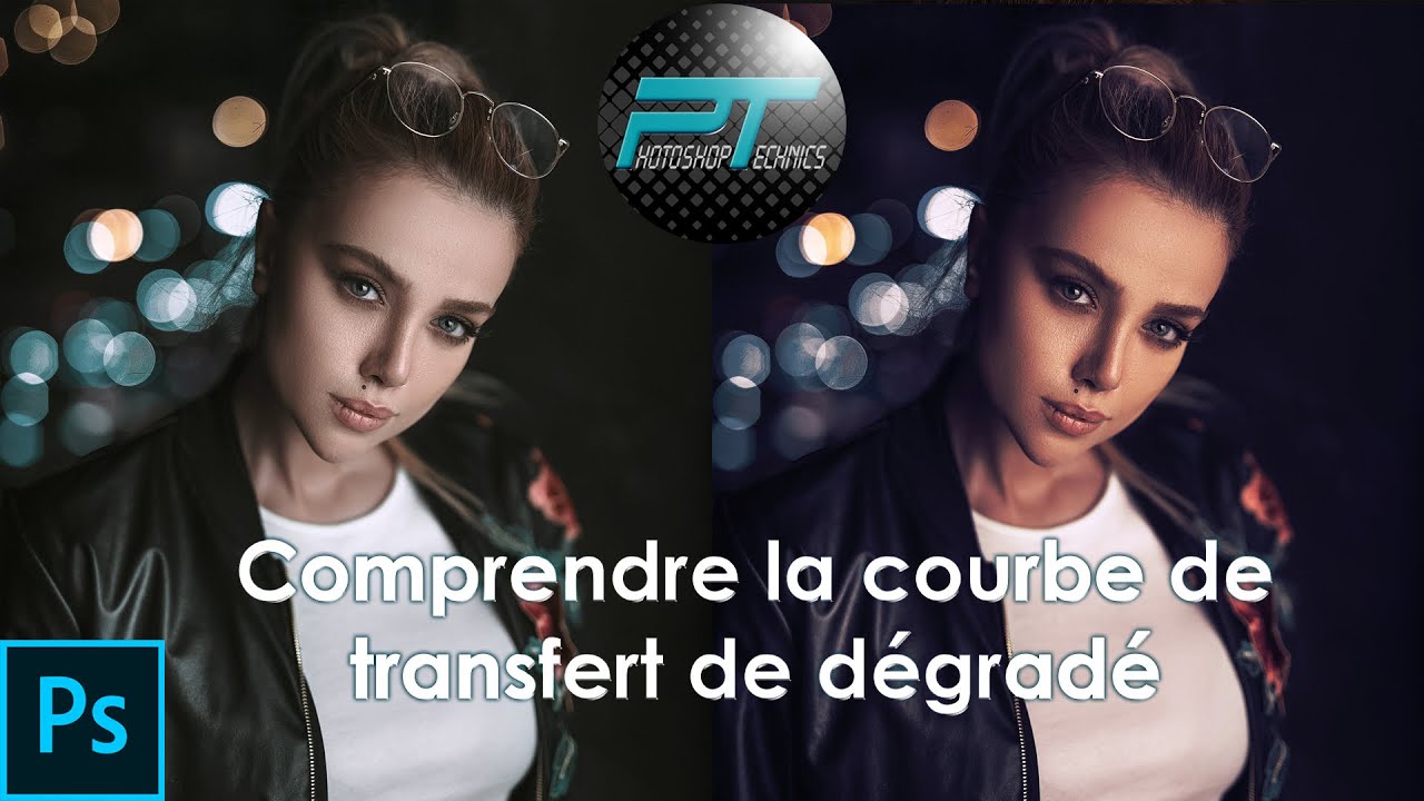 [ PHOTOSHOP TECHNICS ] - Comprendre la courbe de transfert de dégradé
