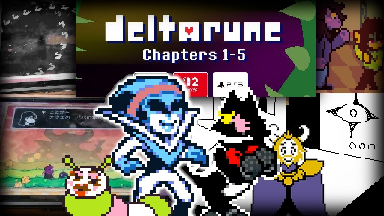 Deltarune Chapter 5 and 6 ALL REAL teasers and LEAKS