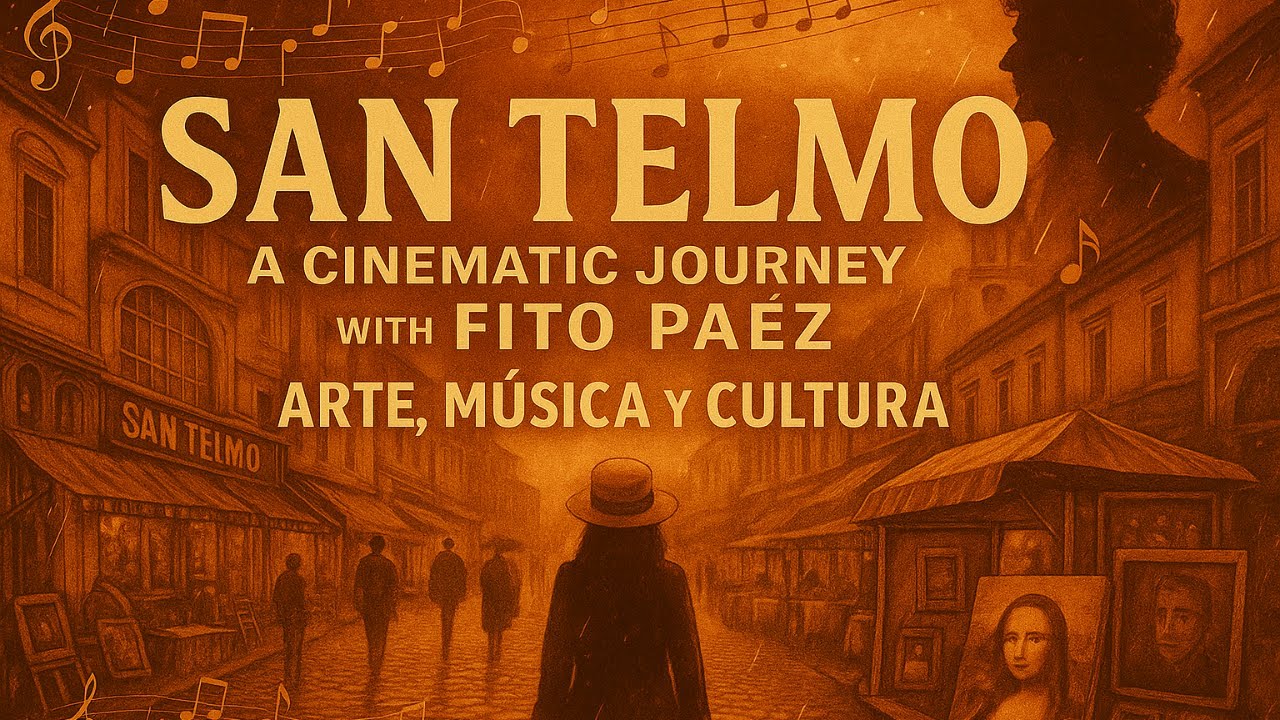 San Telmo: Art, Rain & Street Magic 🎨🌧️ A Journey with Fito Páez through Buenos Aires' Bohemian Soul