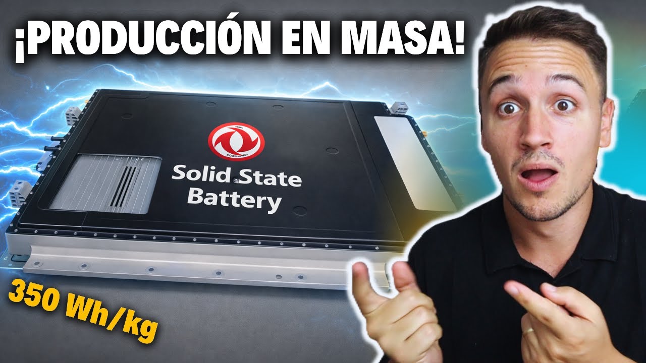 La batería de ESTADO SÓLIDO que en SEPTIEMBRE entra en PRODUCCIÓN Y podría cambiar autos eléctricos
