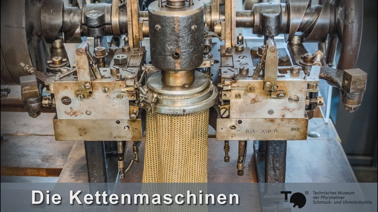Technisches Museum Pforzheim Teil 7 - Kettenherstellung